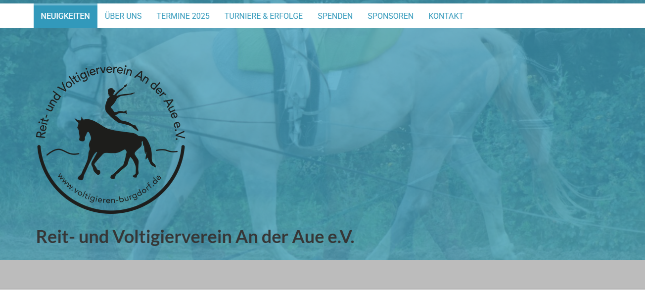 webseite reitverein